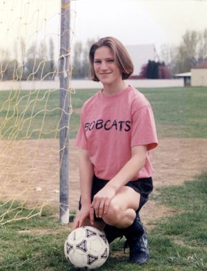 Karen With Pink Shirt And Bobcats